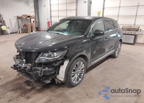 2017 Lincoln Mkx Reserve z USA, uszkodzony, nr VIN 2LMPJ8LR9HBL33246